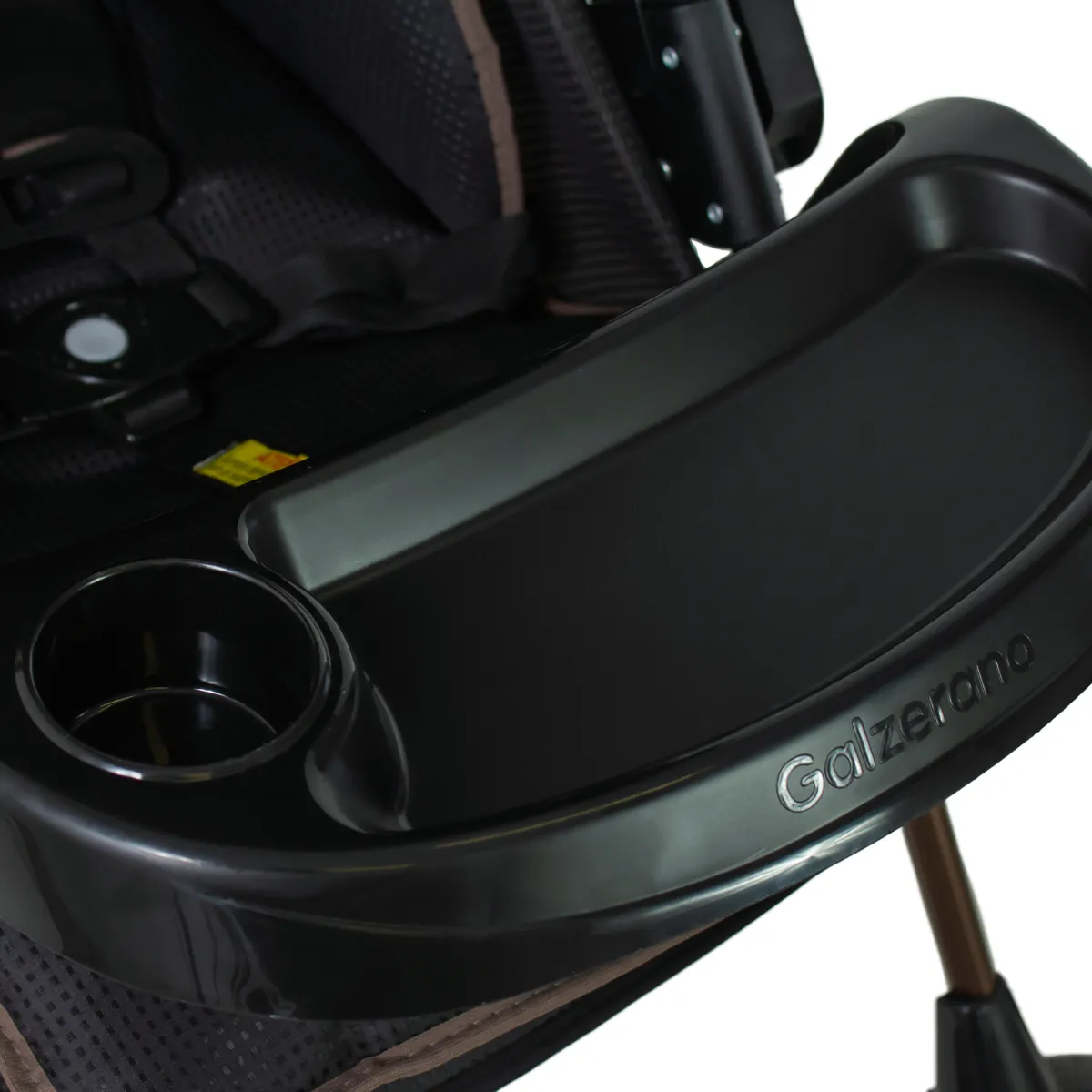 Carrinho de Bebê Passeio Alça Reversível Travel System Milano Preto Galzerano - Imagem 7