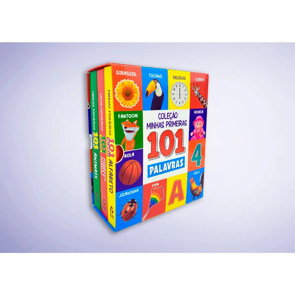 Coleção Minhas Primeiras 101 Palavras - Box com 3 Livrinhos - Imagem 4