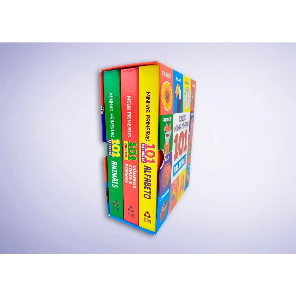 Coleção Minhas Primeiras 101 Palavras - Box com 3 Livrinhos - Imagem 5